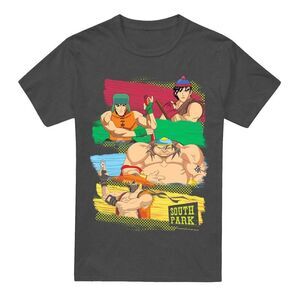South Park Unisex Adult Anime T-Shirt / Charcoal